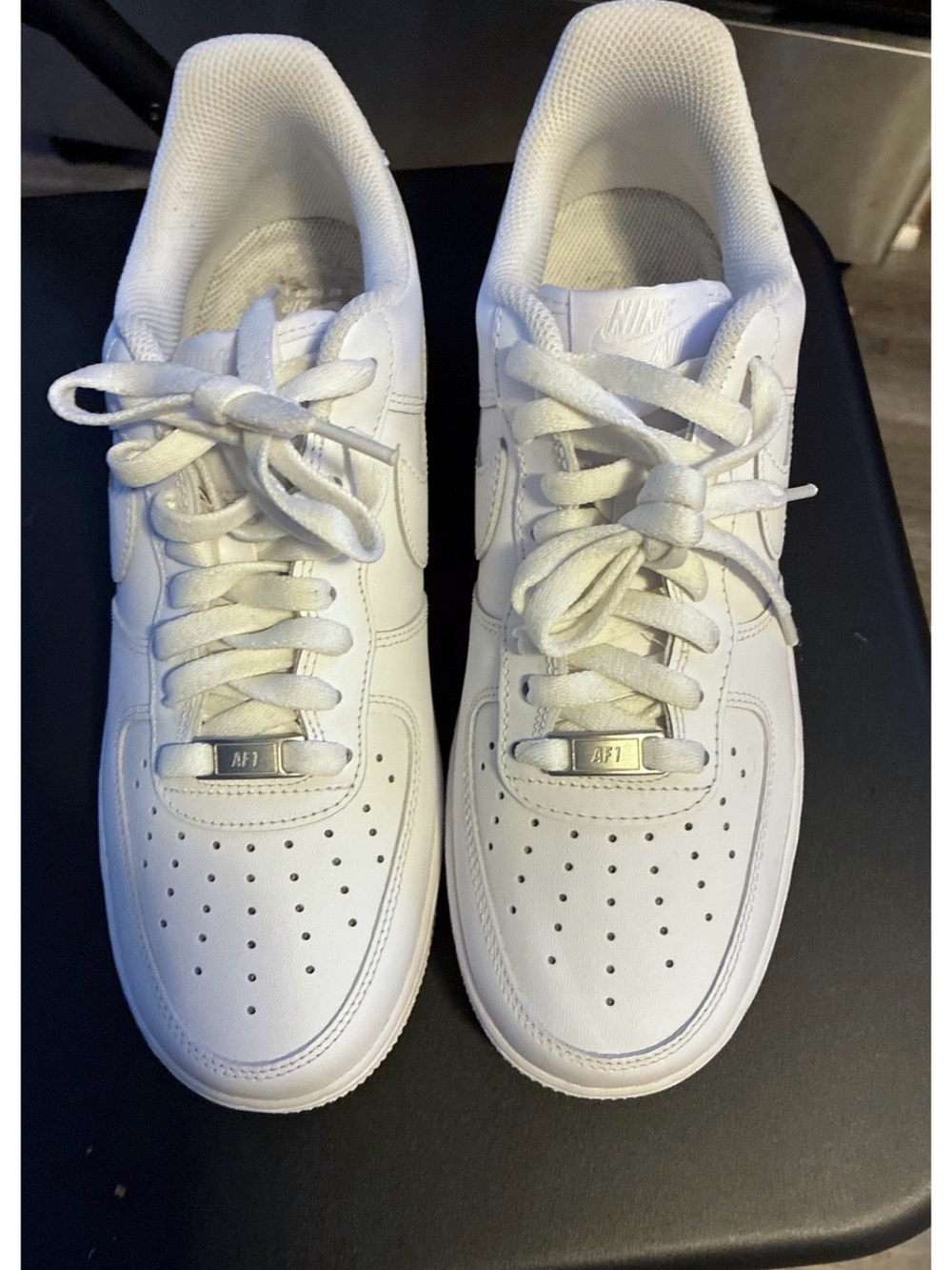 Nike Men's All-White Low-Top Sneakers